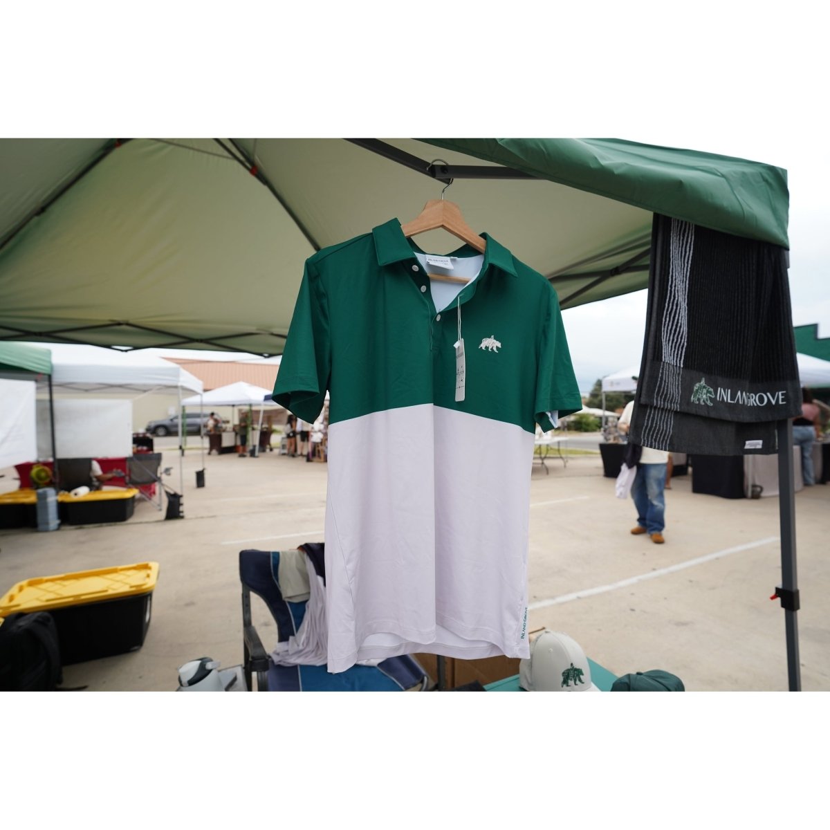 Inland Grove Signature Polo Forest Green (Slim Fit) - Inland Grove