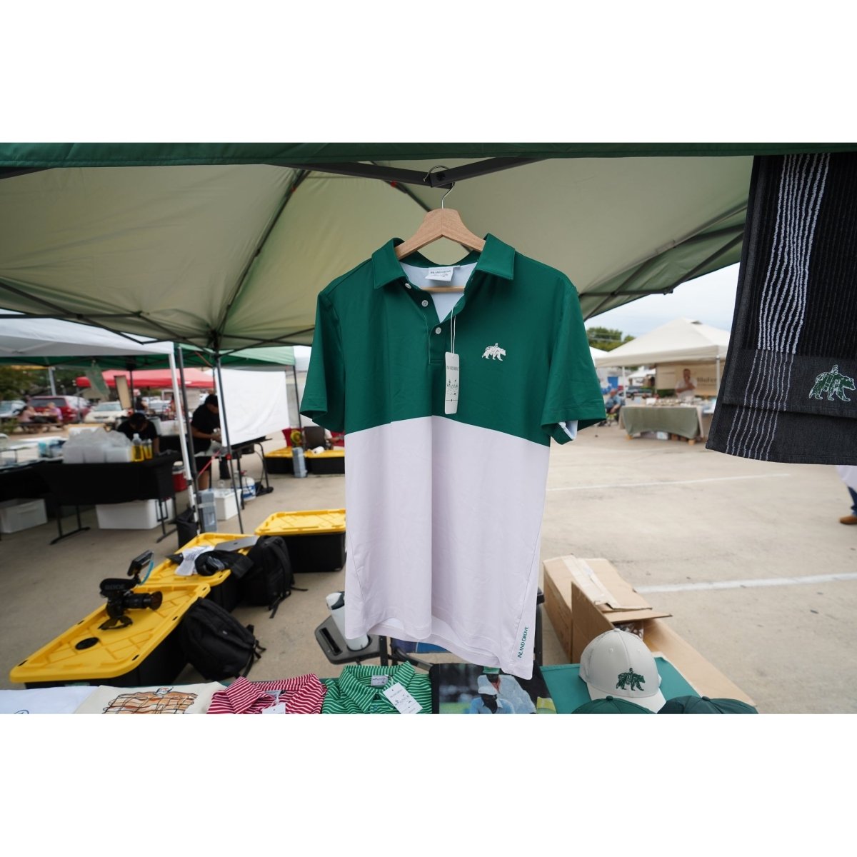 Inland Grove Signature Polo Forest Green (Slim Fit) - Inland Grove