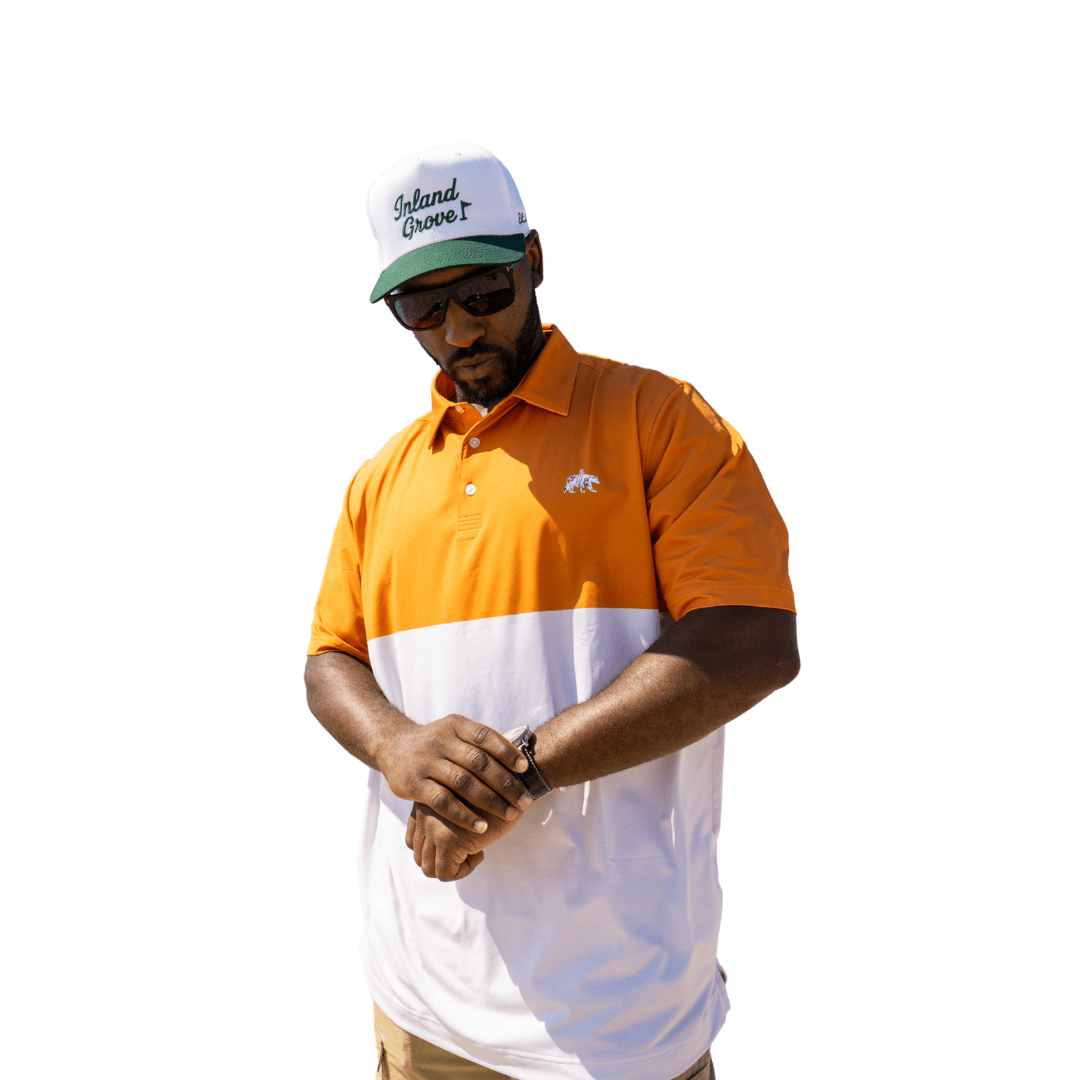 Inland Grove Signature Polo Burnt Orange