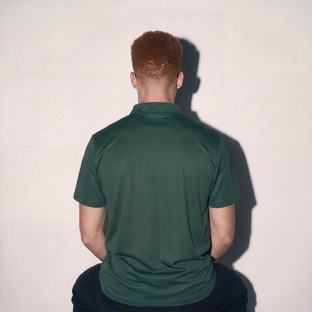 ATHLETE ZIP POLO