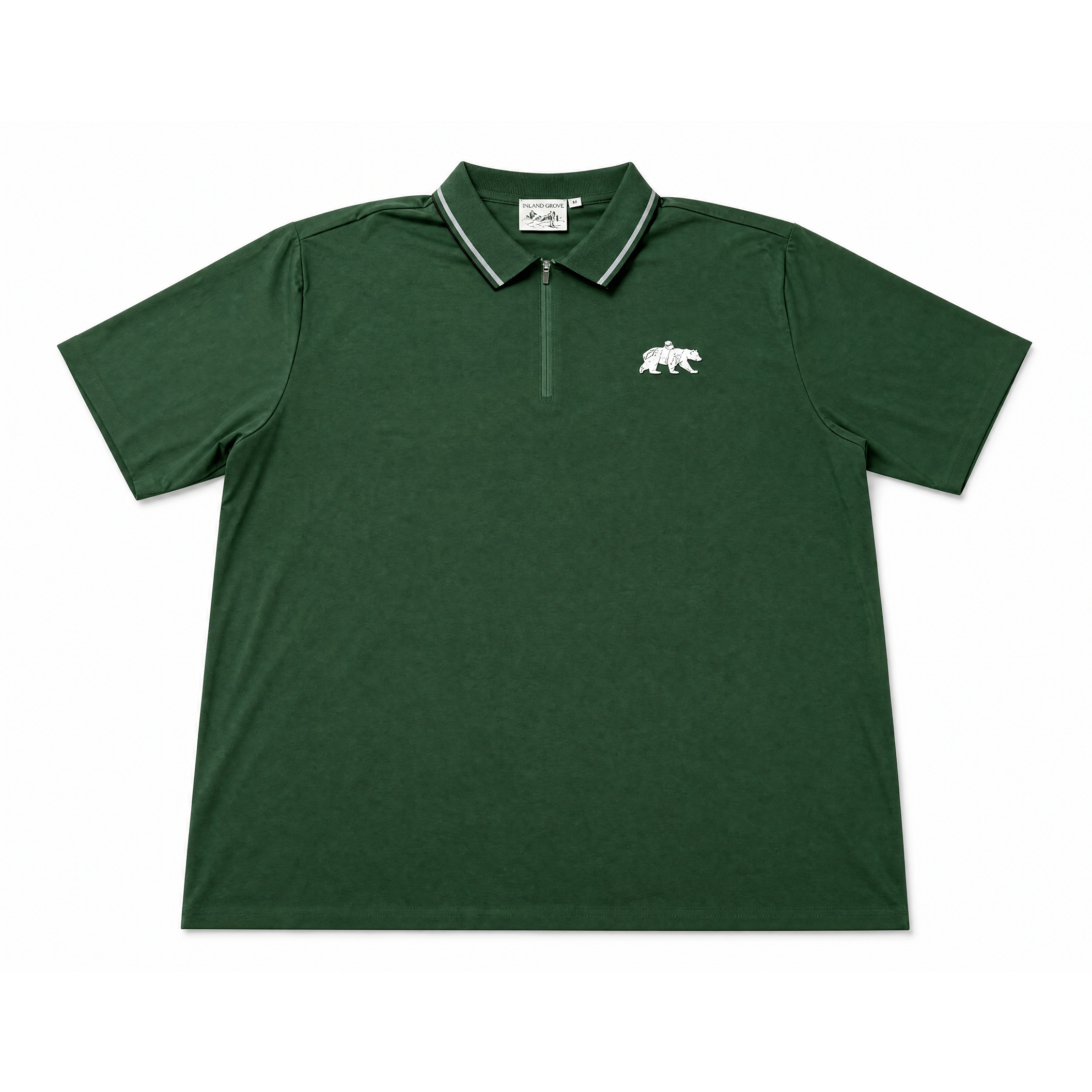 ATHLETE ZIP POLO