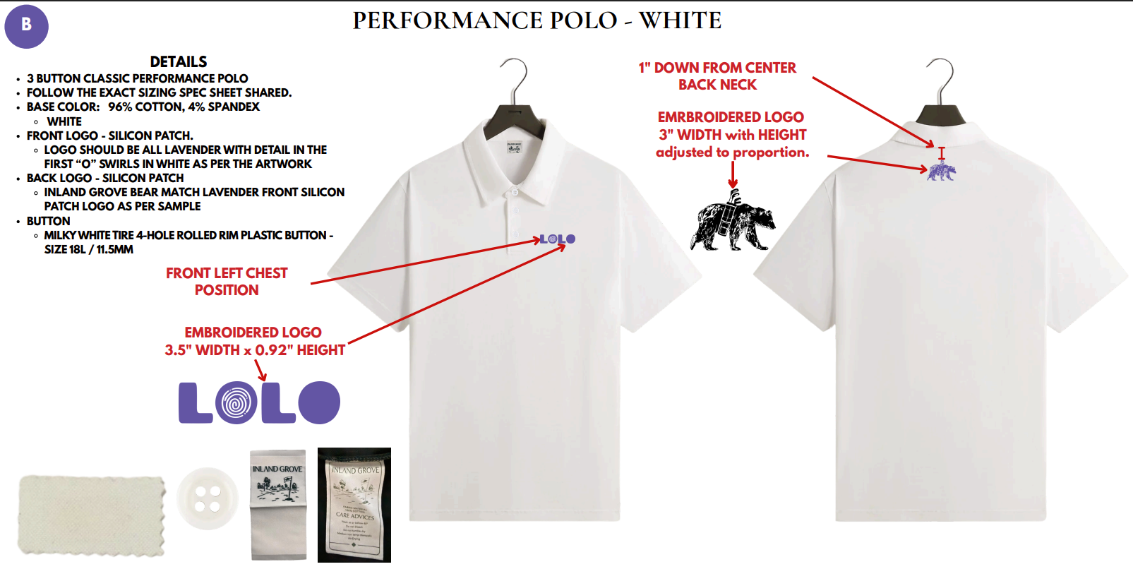 Lolo AI Custom Polo