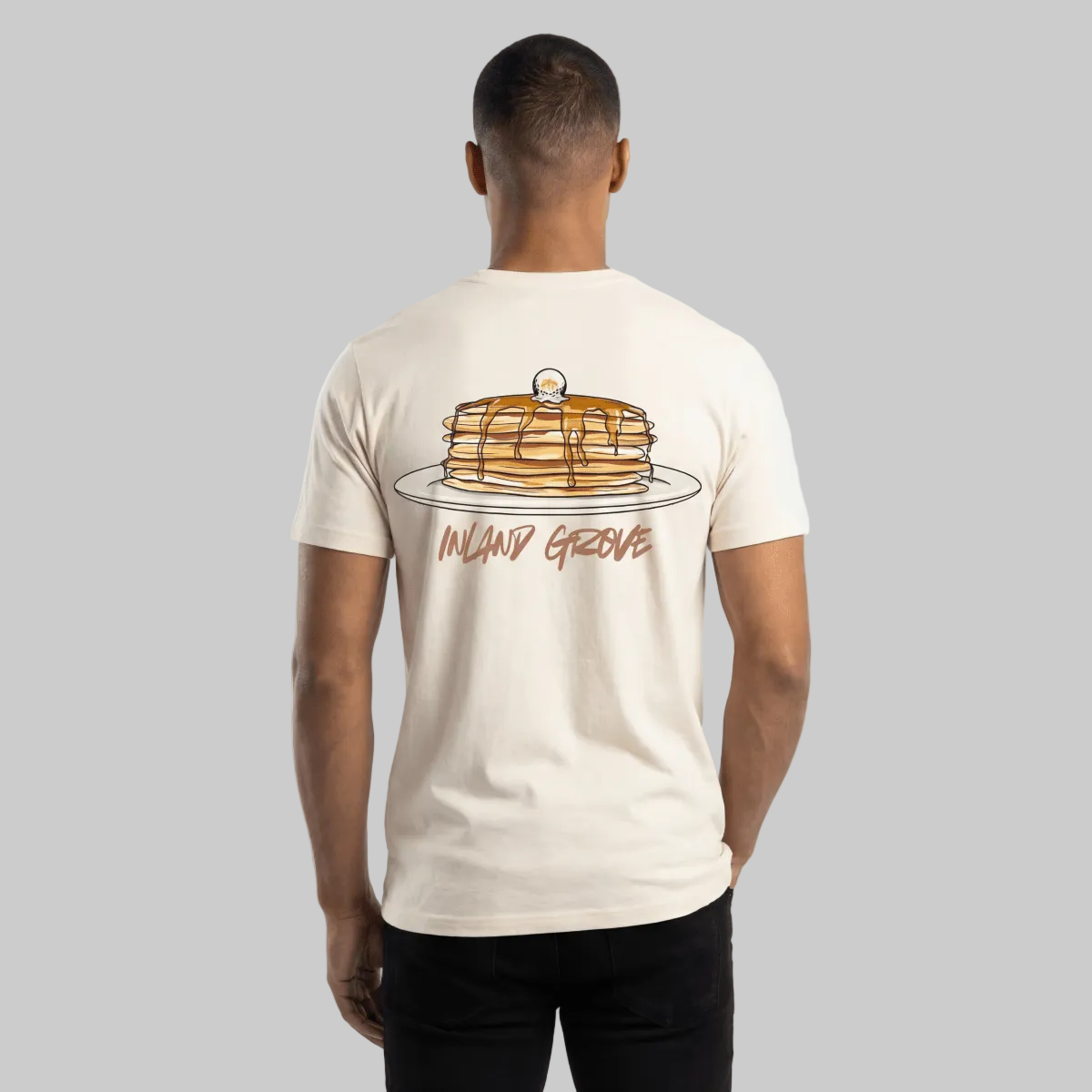 Breakfast Ball Pancakes Tee – Inland Grove, image size:1200x1200