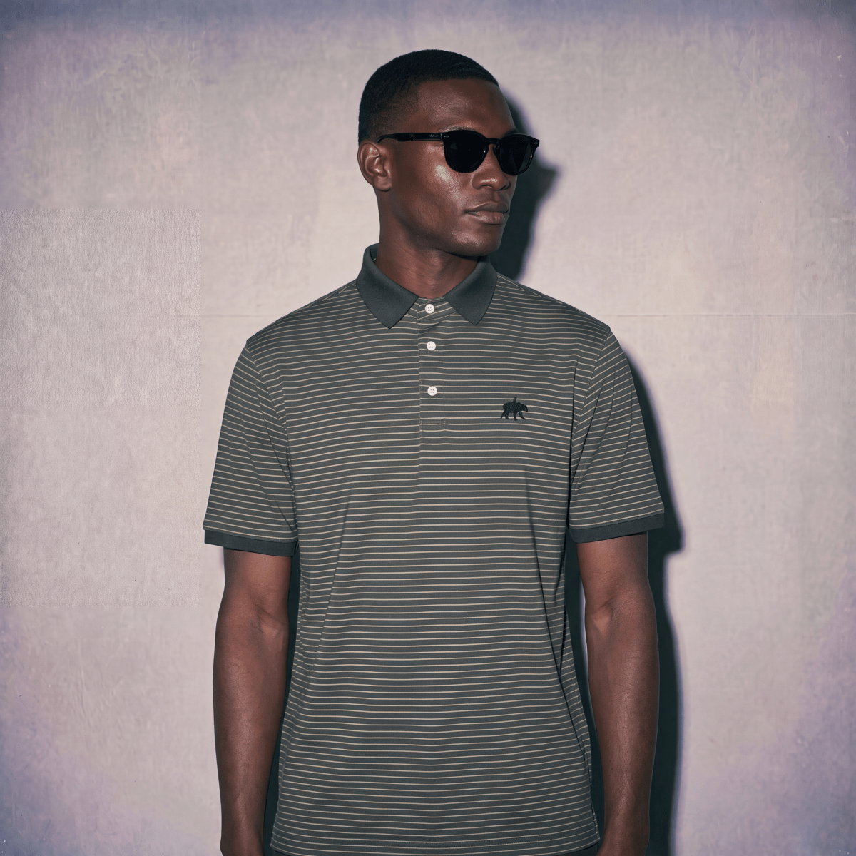 GOLD RIDGES BUTTON POLO - Inland Grove