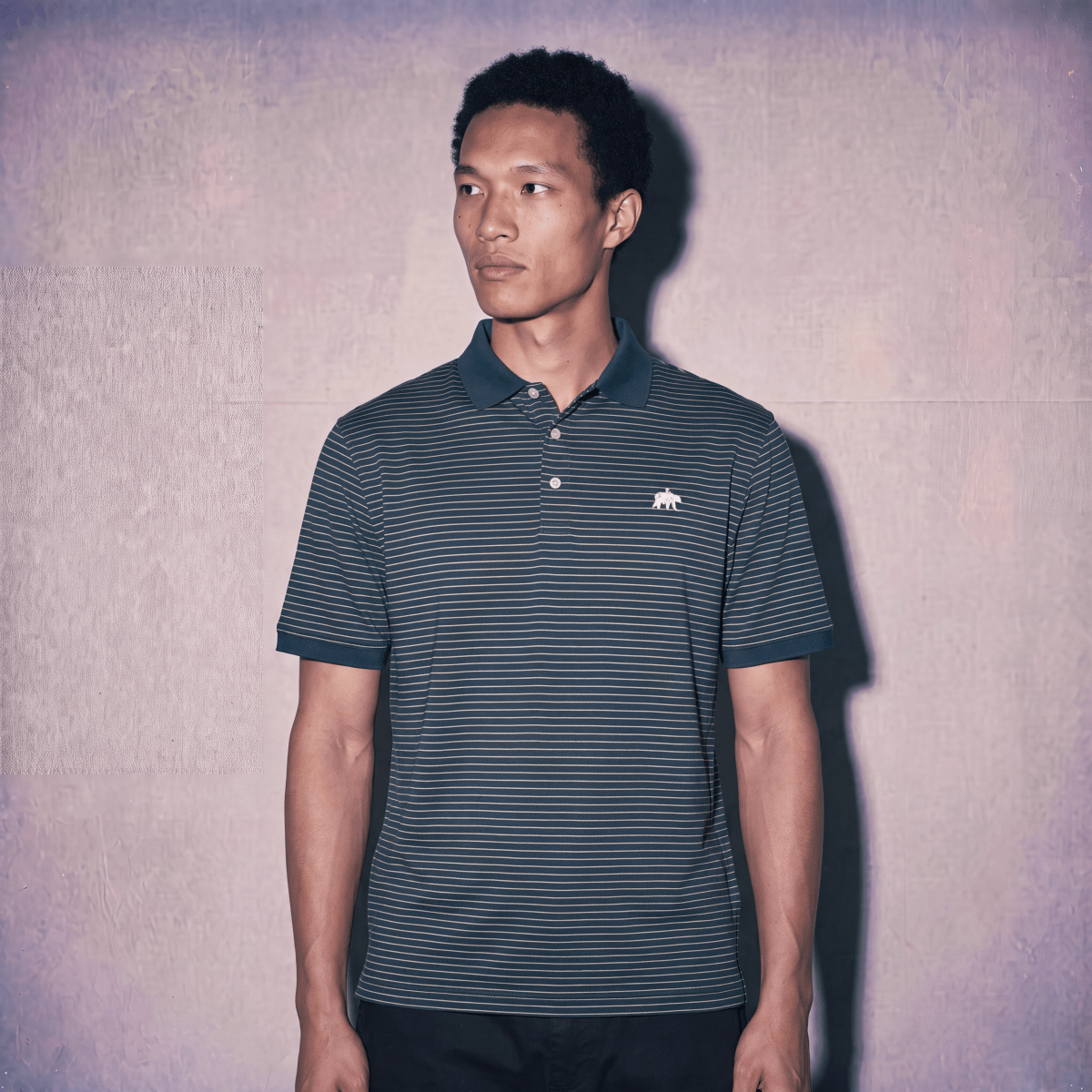 GOLD RIDGES BUTTON POLO - Inland Grove