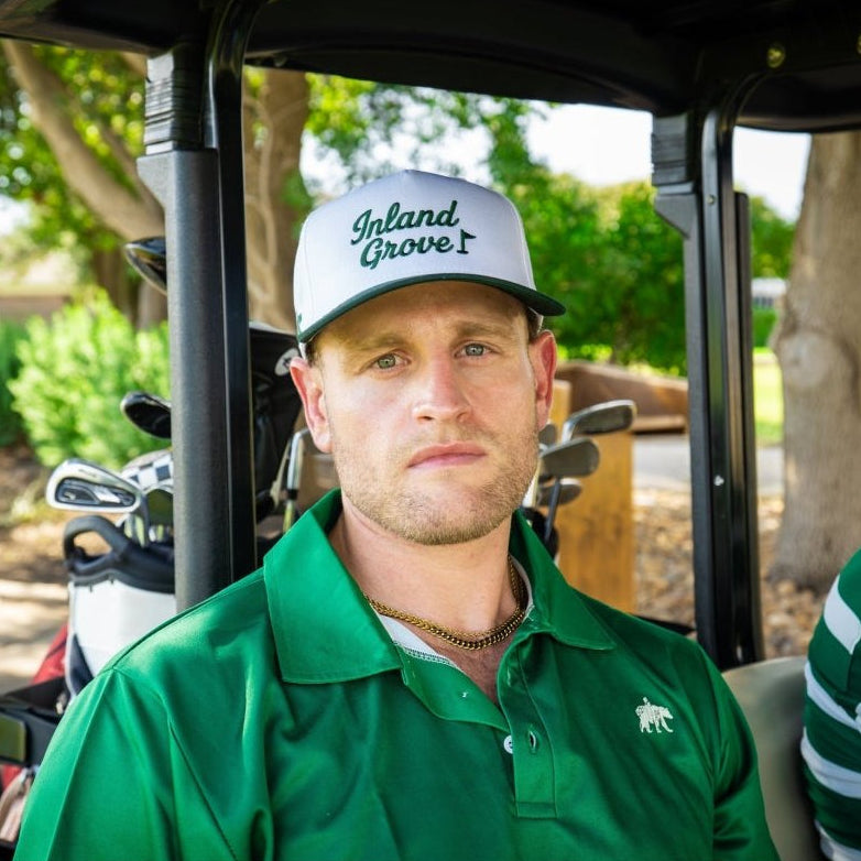 Inland Grove Signature Polo Forest Green (Slim Fit) - Inland Grove