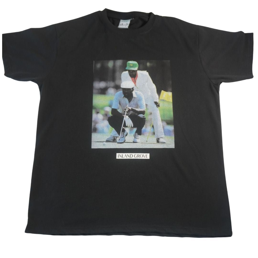 Juneteenth Tee - Calvin Peete & His Caddie Adolphous “Golf Ball” Hull - Inland Grove