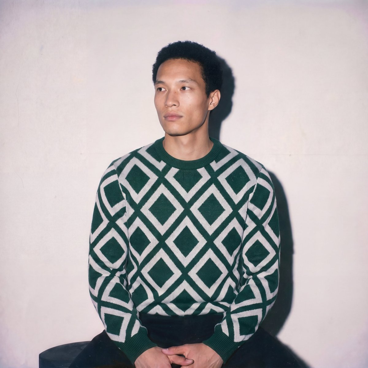 PESCI ARGYLE SWEATER - Inland Grove