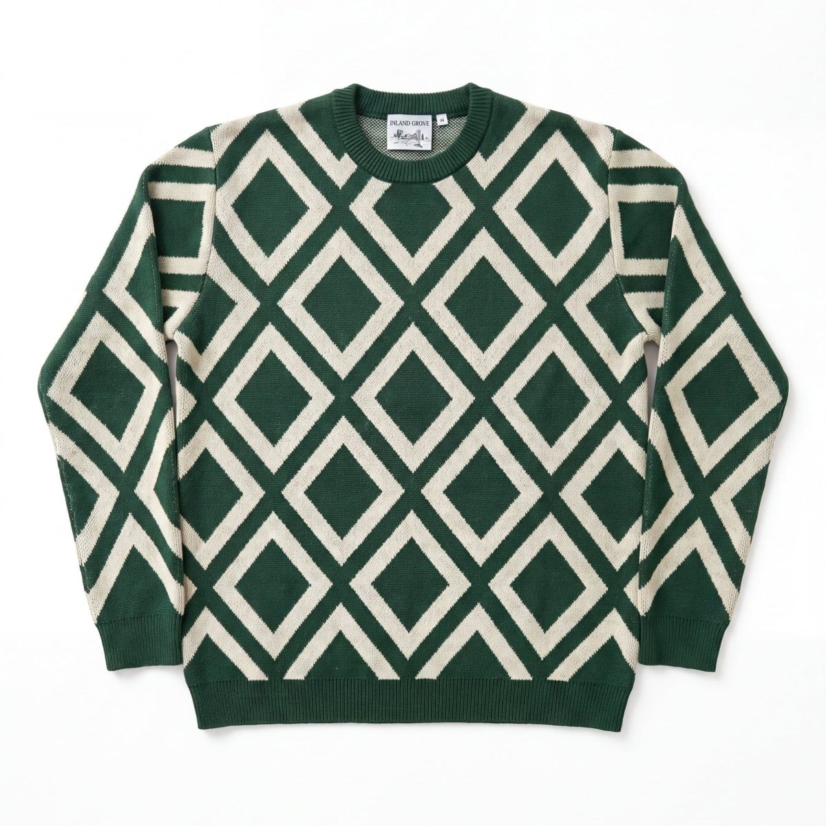 PESCI ARGYLE SWEATER - Inland Grove