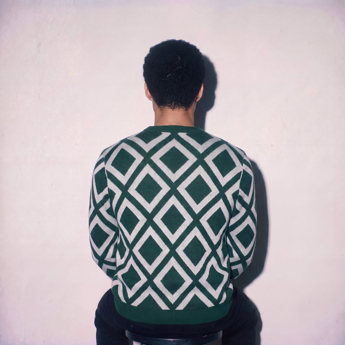 PESCI ARGYLE SWEATER - Inland Grove