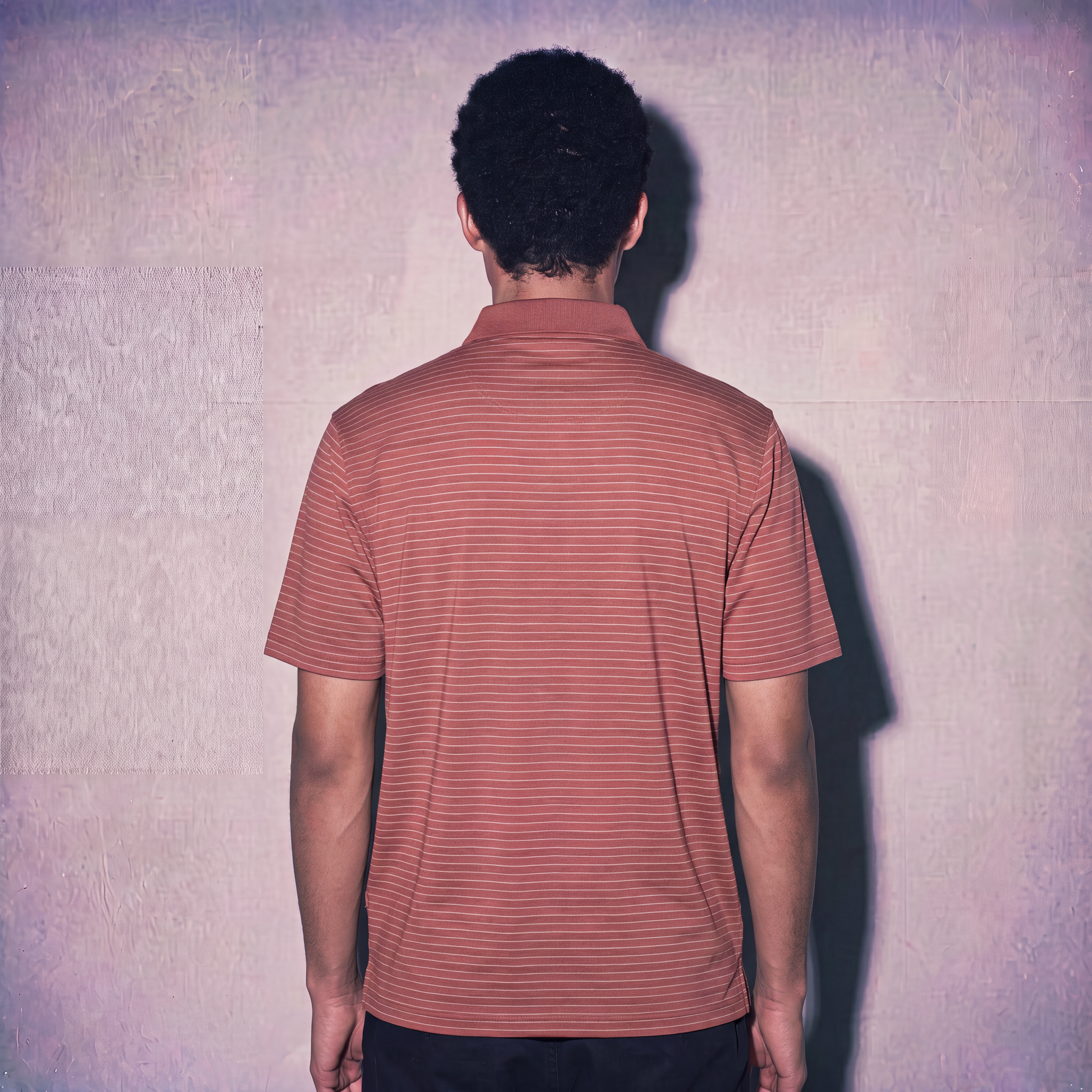 GOLD RIDGES BUTTON POLO