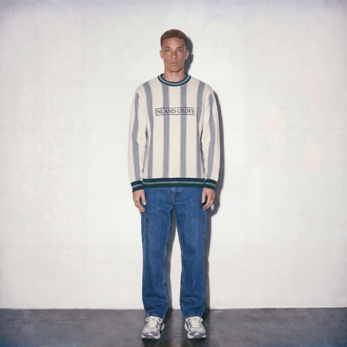 SOCCER STRIPE SWEATER - Inland Grove