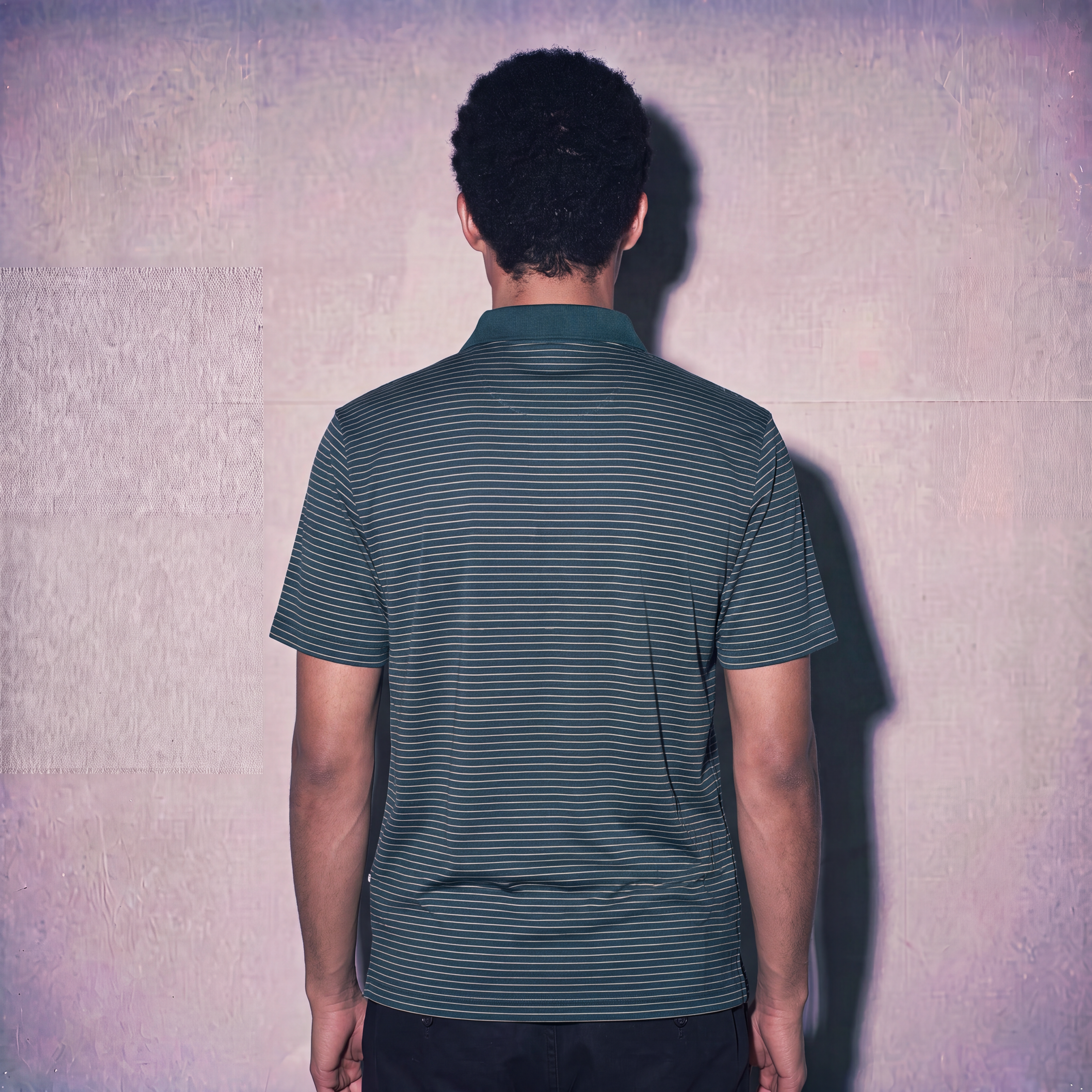 GOLD RIDGES BUTTON POLO