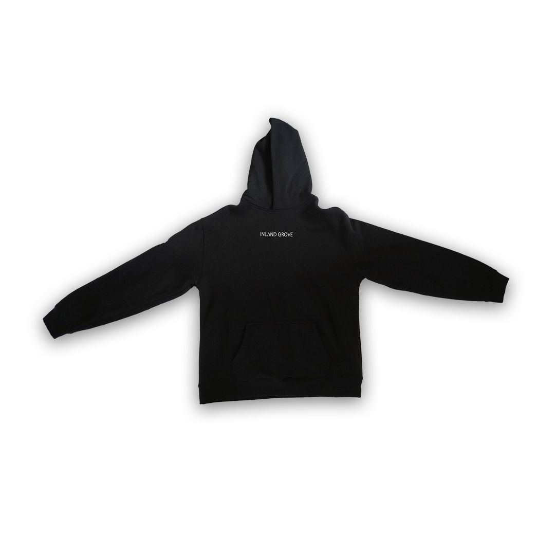 The Black hoodie - Inland Grove