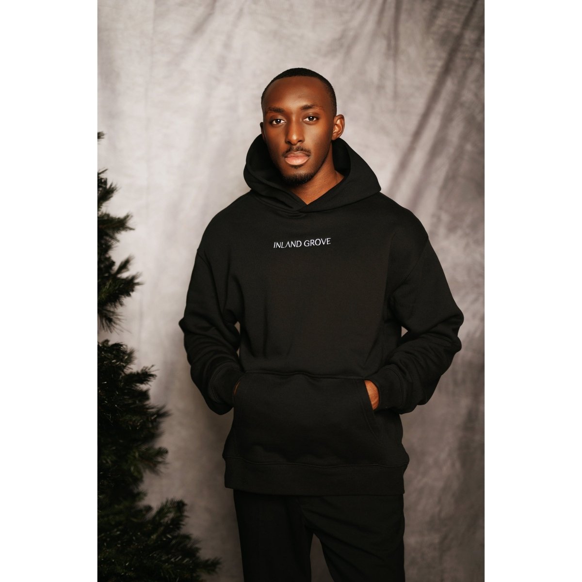 The Black hoodie - Inland Grove