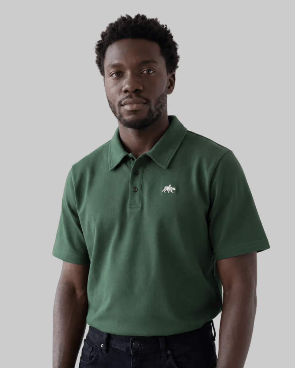The Staple Cotton Polo - Inland Grove